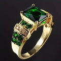 Anillo de Esmeralda Exquisito - Oro