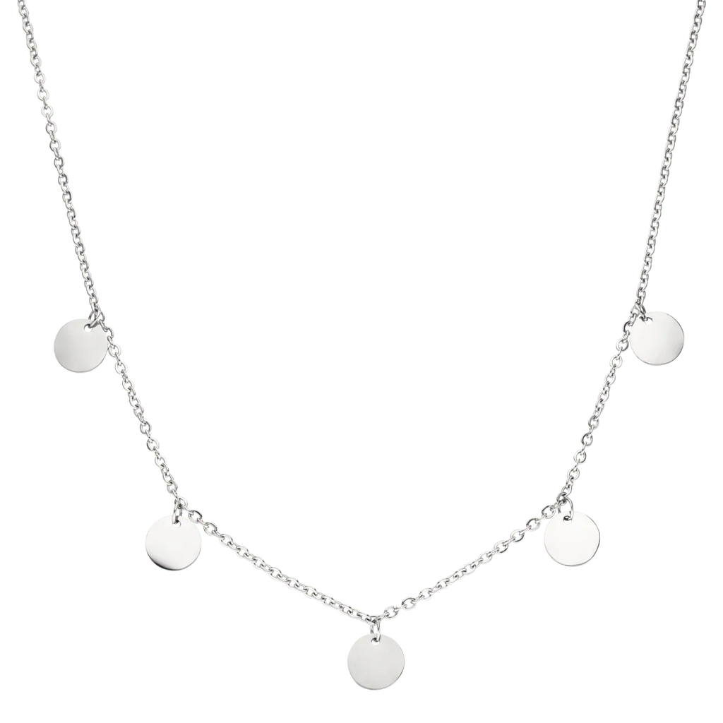 Collar Buda Funky | Oro blanco