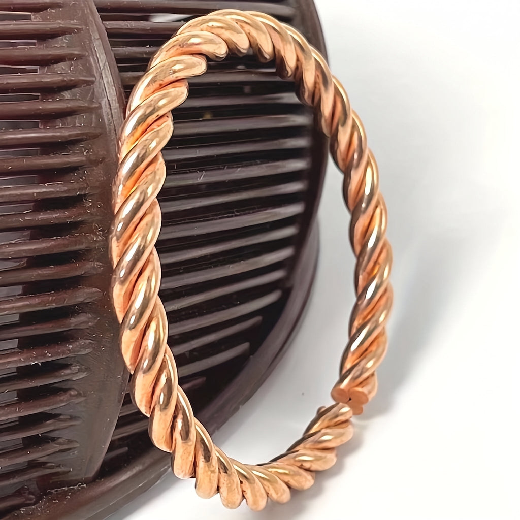 Pulsera Cordelia Tejida en Cobre