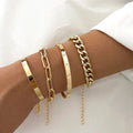 Juego de Pulseras Elan Mercer | Oro