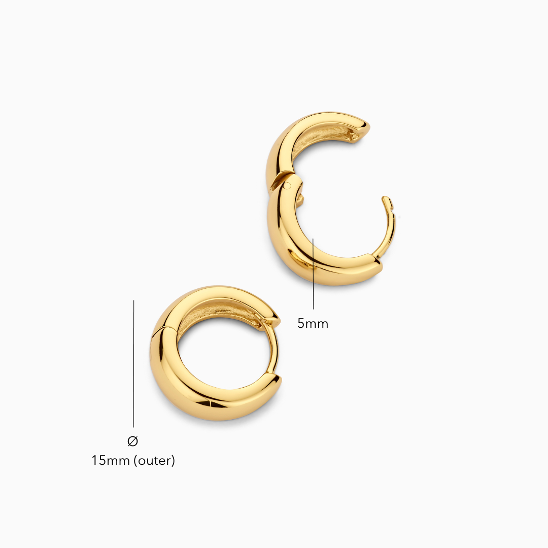 Arracadas Rue | Oro