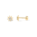 Aretes Rayo de Sol | Oro