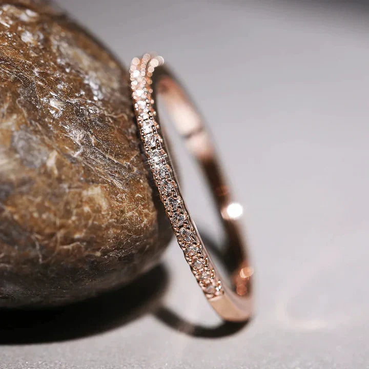 Anillo Palmina Verdalis | Oro rosa