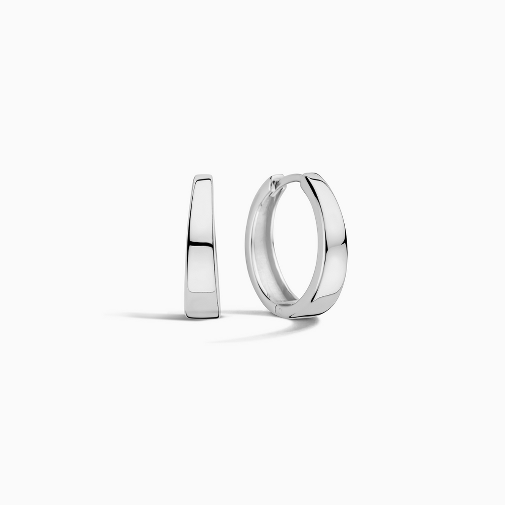 Arracadas Gia | Oro blanco